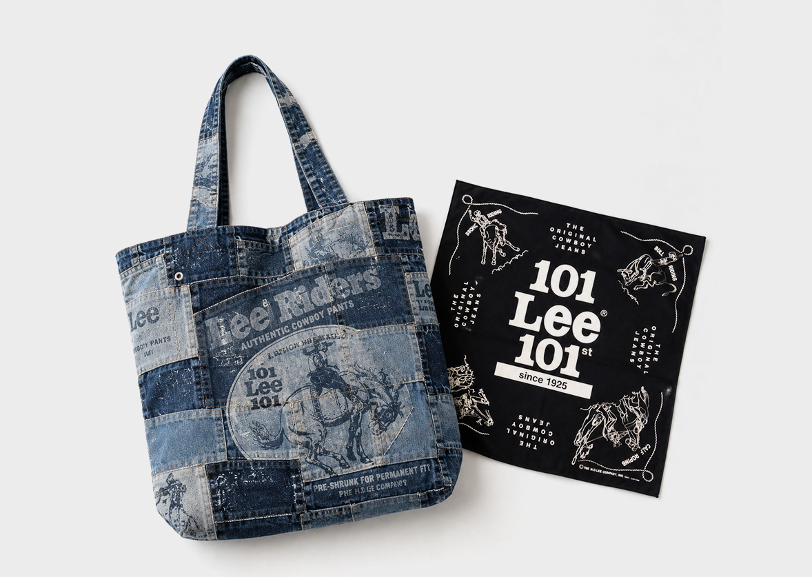 Lee 101デニムトート&バンダナセット